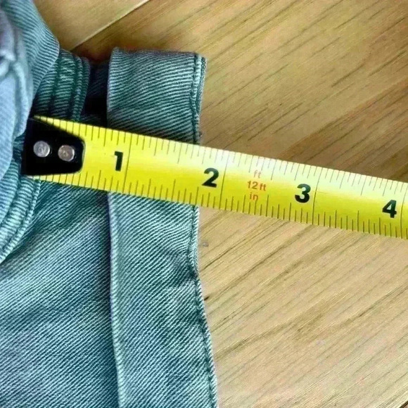 American Eagle Waist Tie Mom Shorts Size 6 - Picture 6 of 6